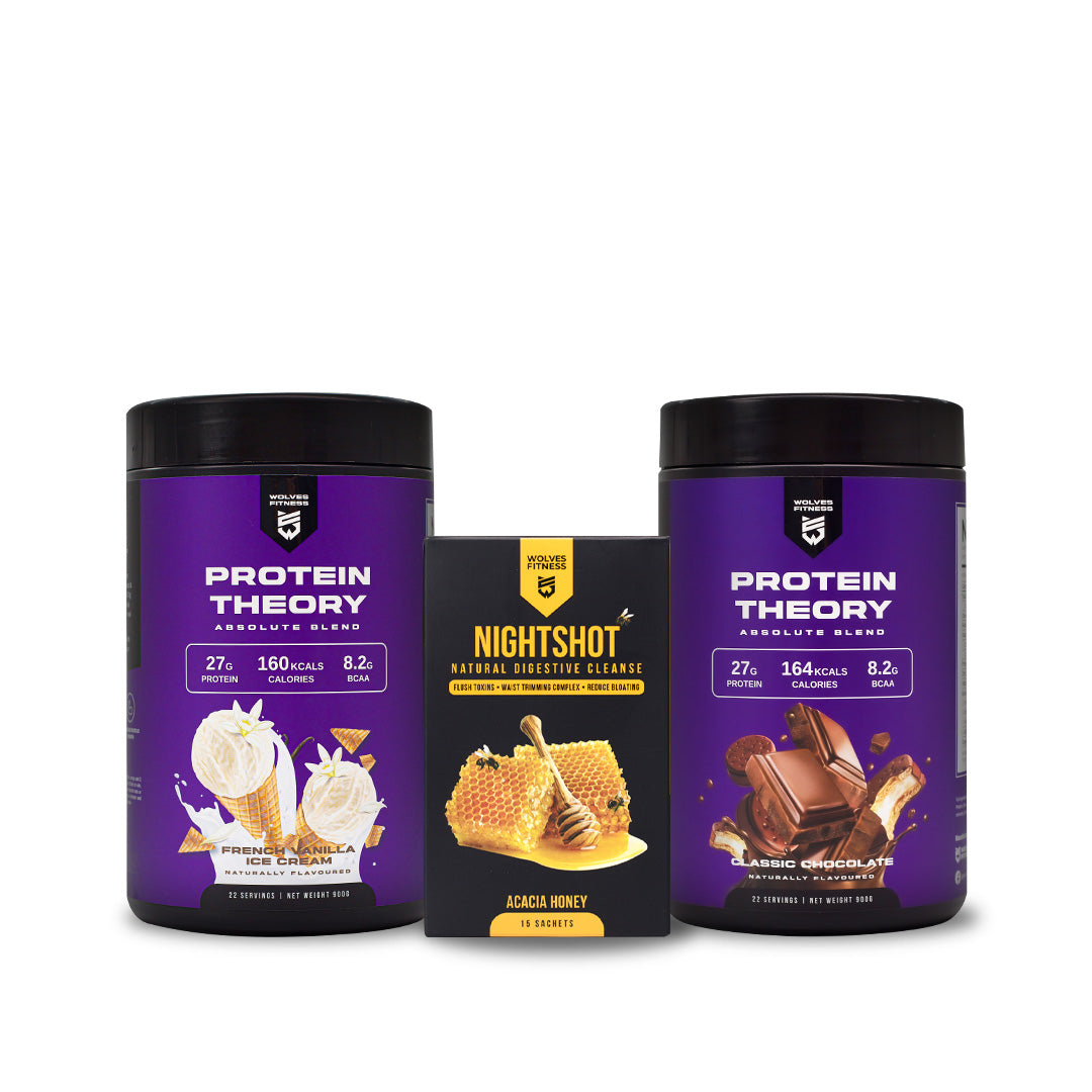ALPHA BUNDLE A (2 Tubs Protein + 1 NightShot)