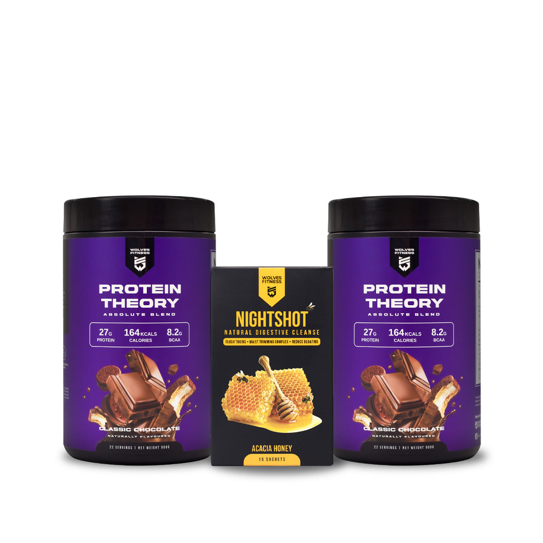 ALPHA BUNDLE C (2 Tubs Protein + 1 NightShot)