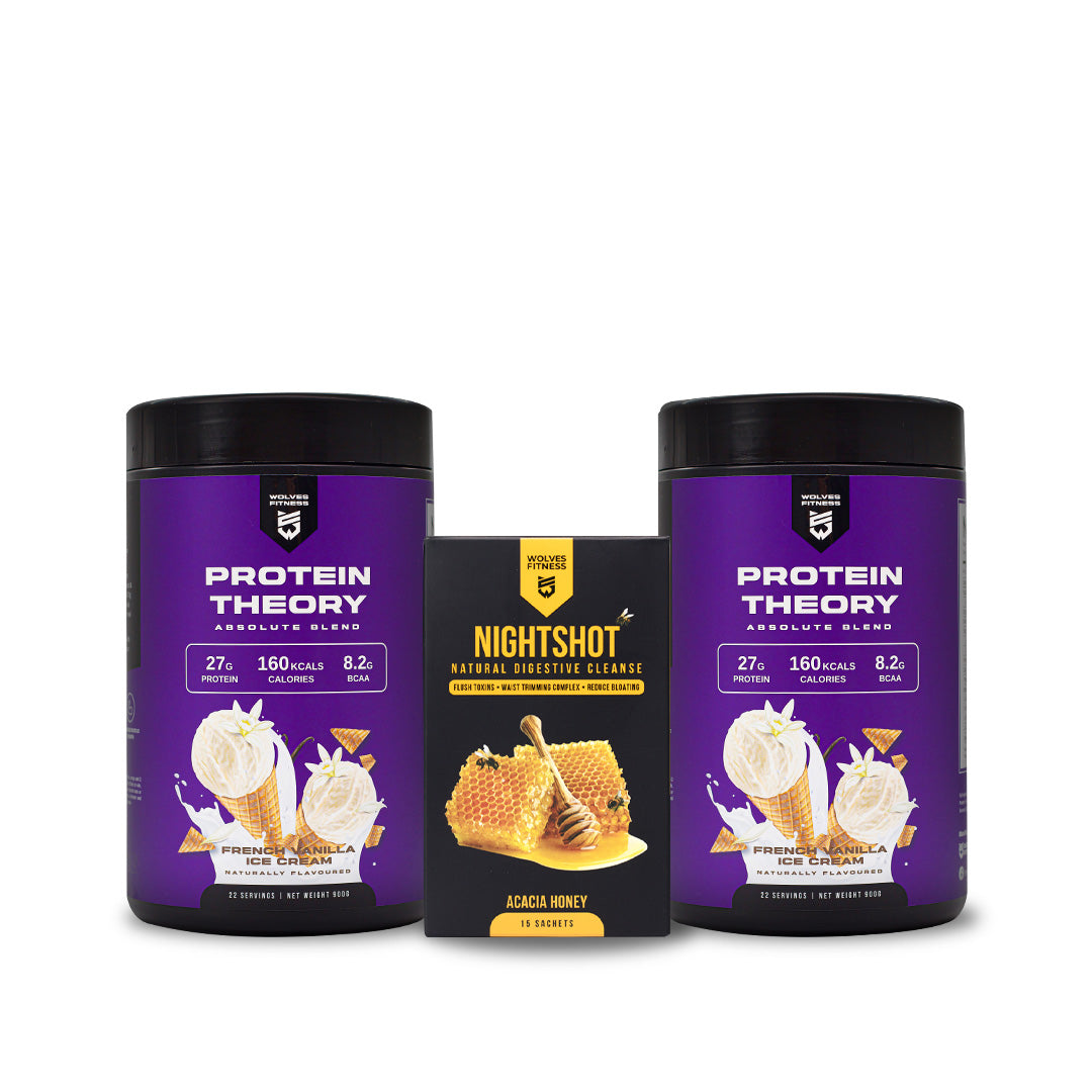 ALPHA BUNDLE B (2 Tubs Protein + 1 NightShot)