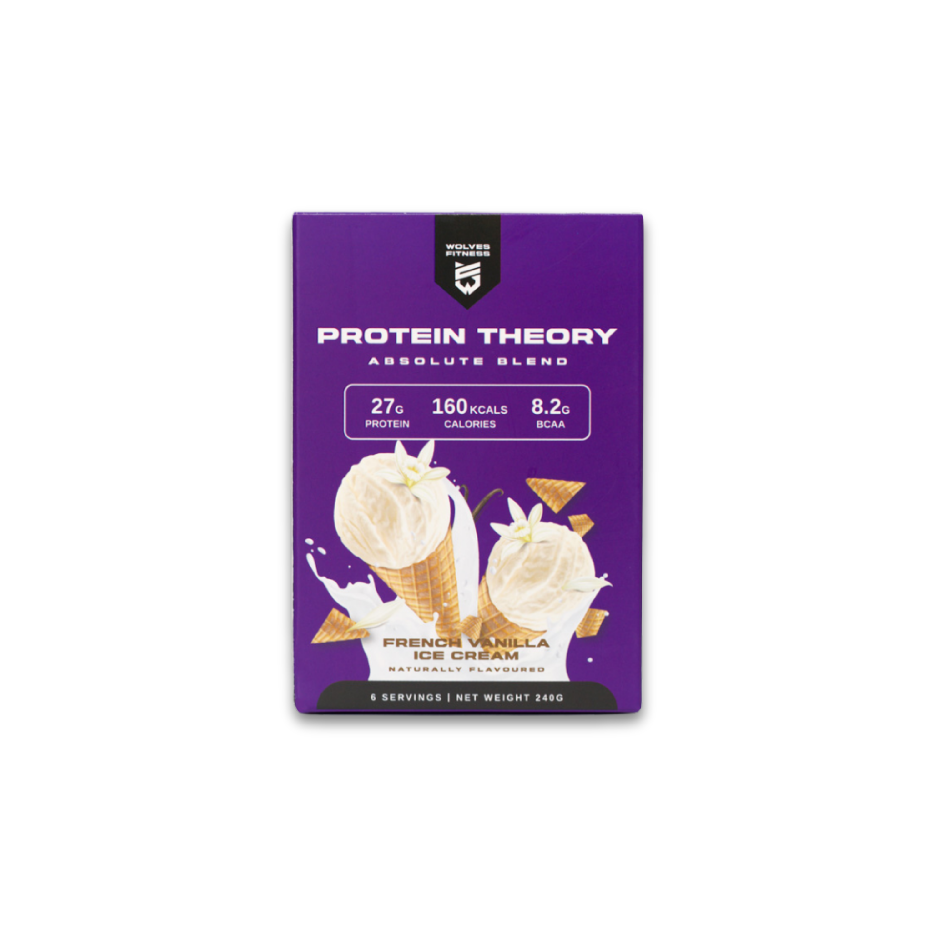 [240g Sachets] PROTEIN THEORY - Absolute Blend (FRENCH VANILLA ICE CREAM)