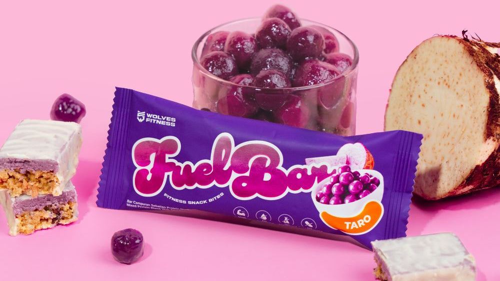Fuel Bar package purple taro