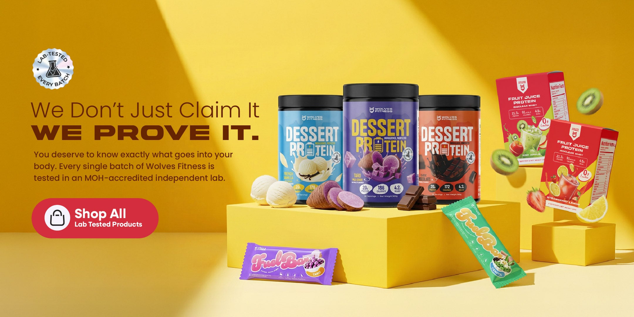 Wolves Fitness dessert protein products If back with better taste!