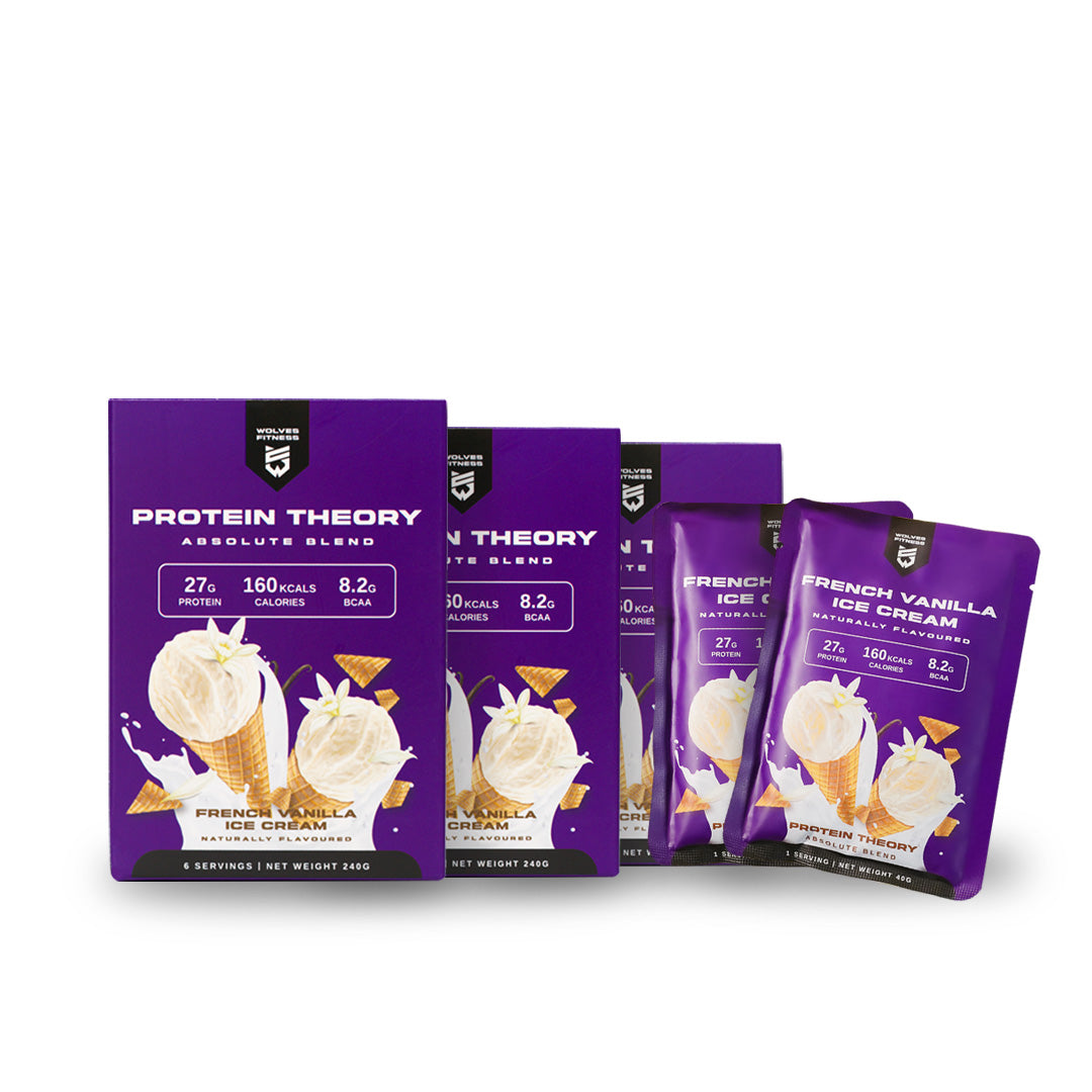(2 Box) Protein Theory Absolute Blend French Vanilla Ice Cream Sachet Box