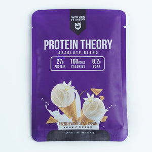 PROMO! [240g Sachets] PROTEIN THEORY - Absolute Blend (FRENCH VANILLA ICE CREAM)