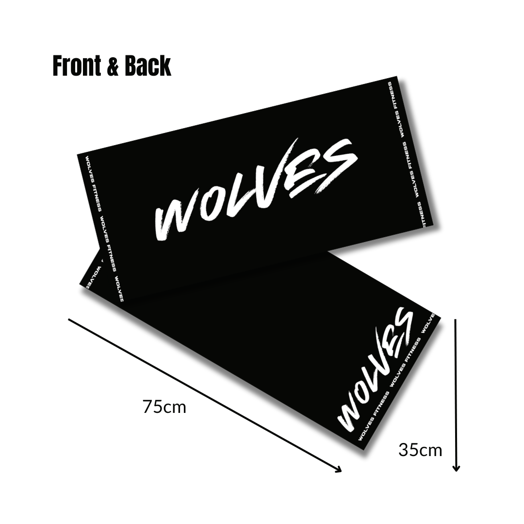 Exclusive Wolves Fitness Gym Towel