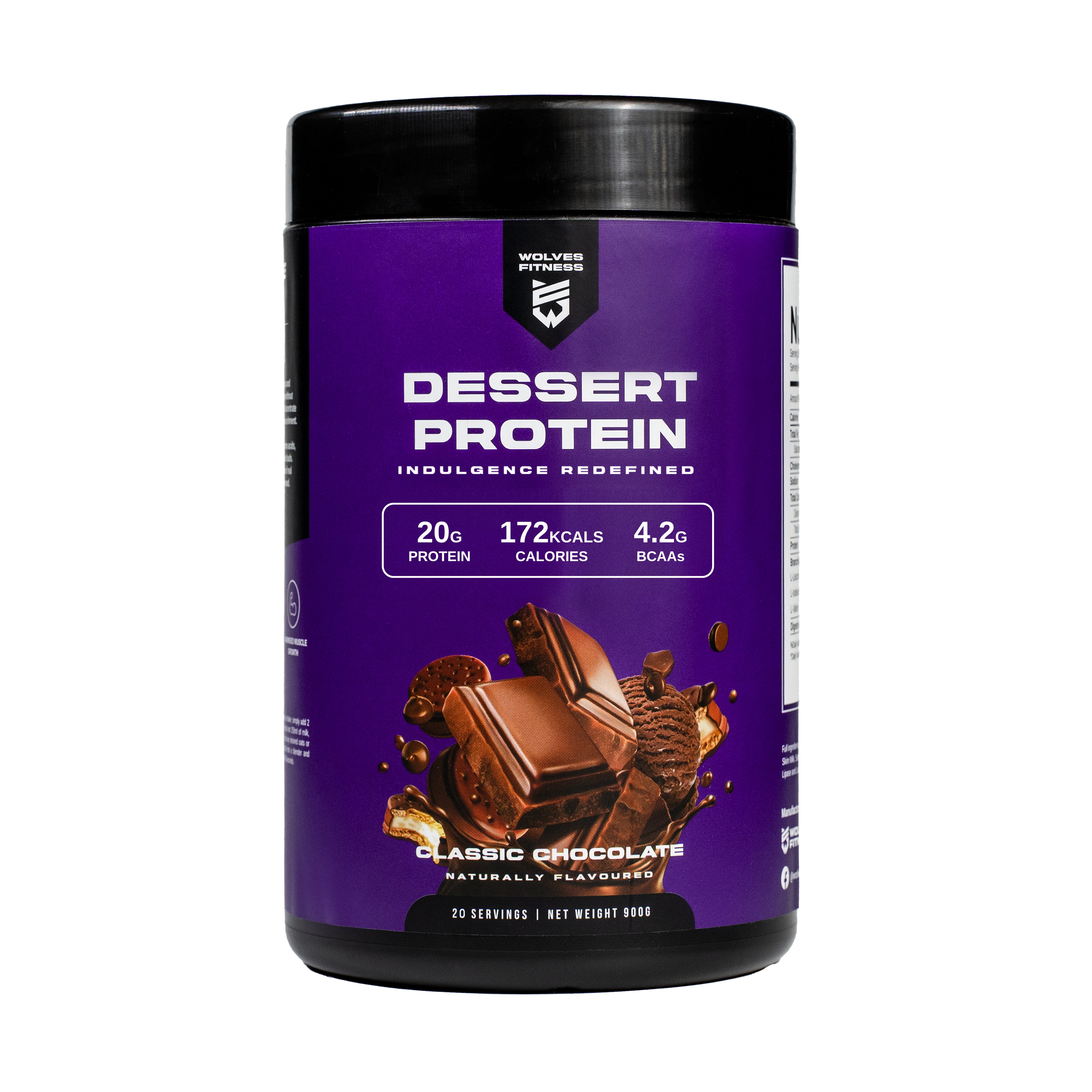 [PRE-ORDER] - DESSERT PROTEIN CLASSIC CHOCOLATE [900g Tub - 20 Servings]