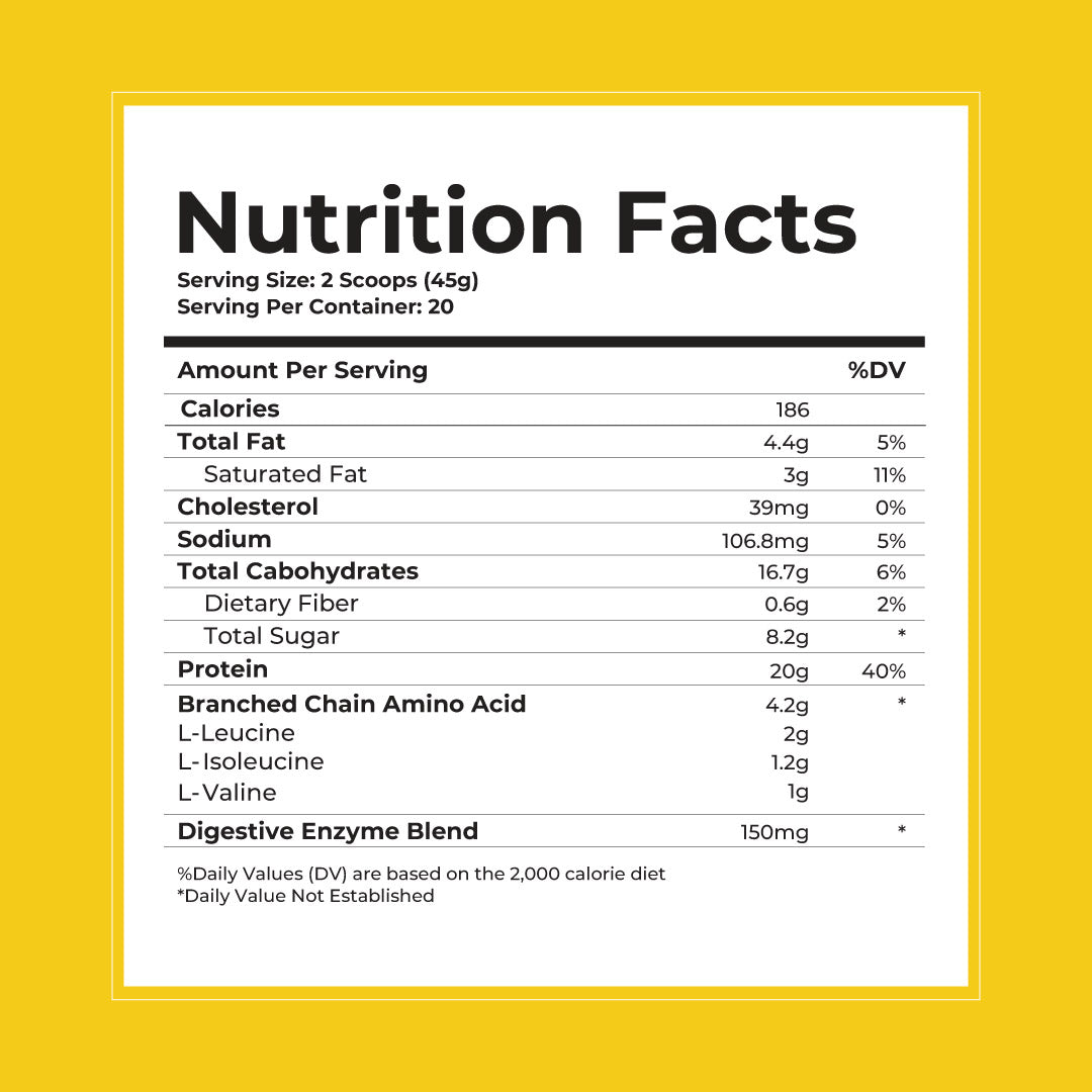Dessert Protein -  Taro Milk Shake [270g Sachets]