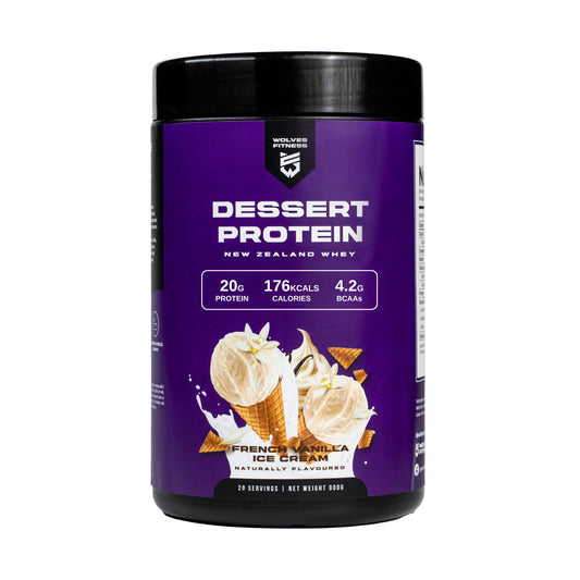 [PRE-ORDER] - DESSERT PROTEIN FRENCH VANILLA ICE CREAM [900g Tub - 20 Servings]