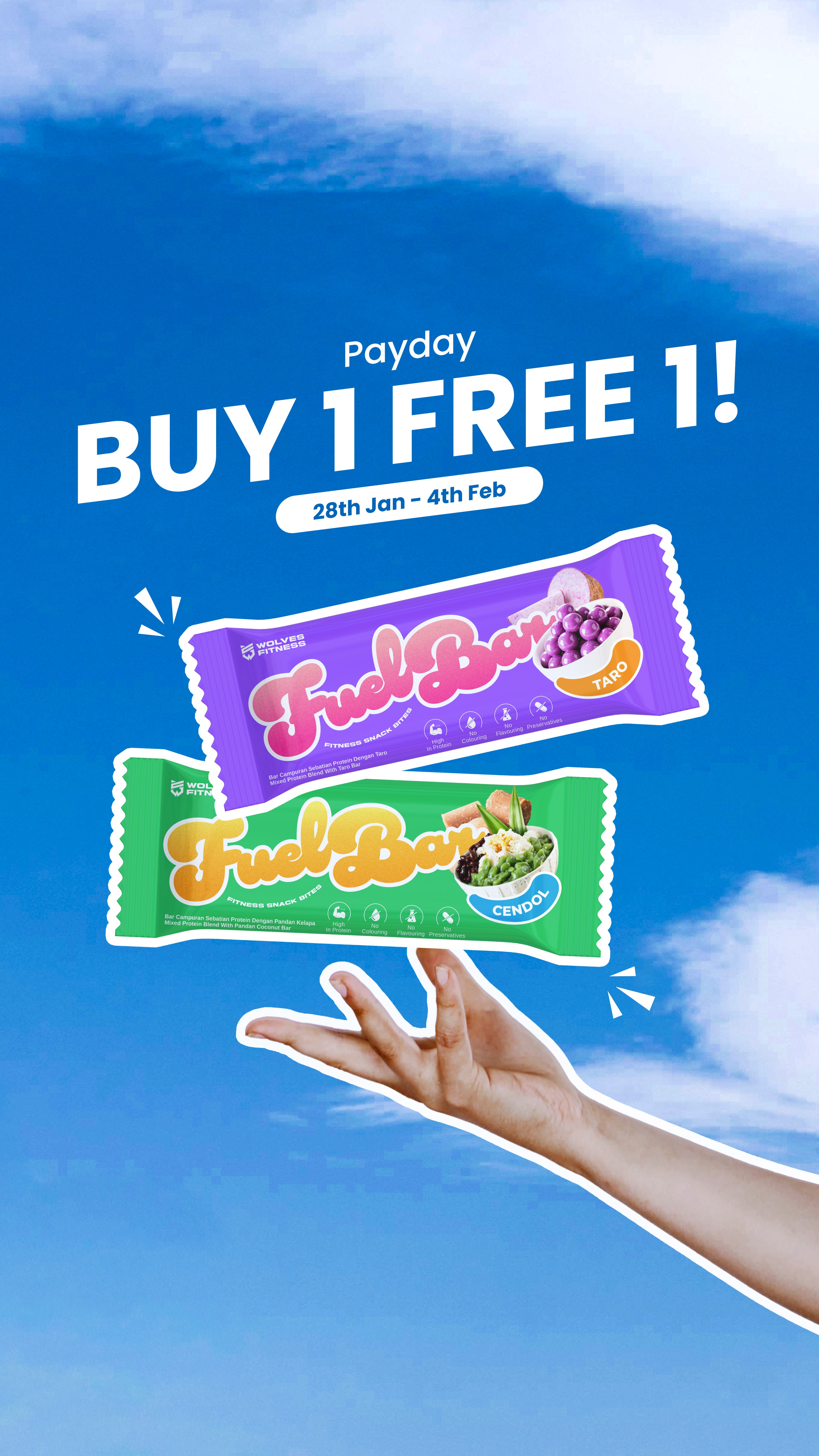 FUEL BAR - Cendol [5x 35g Bars]