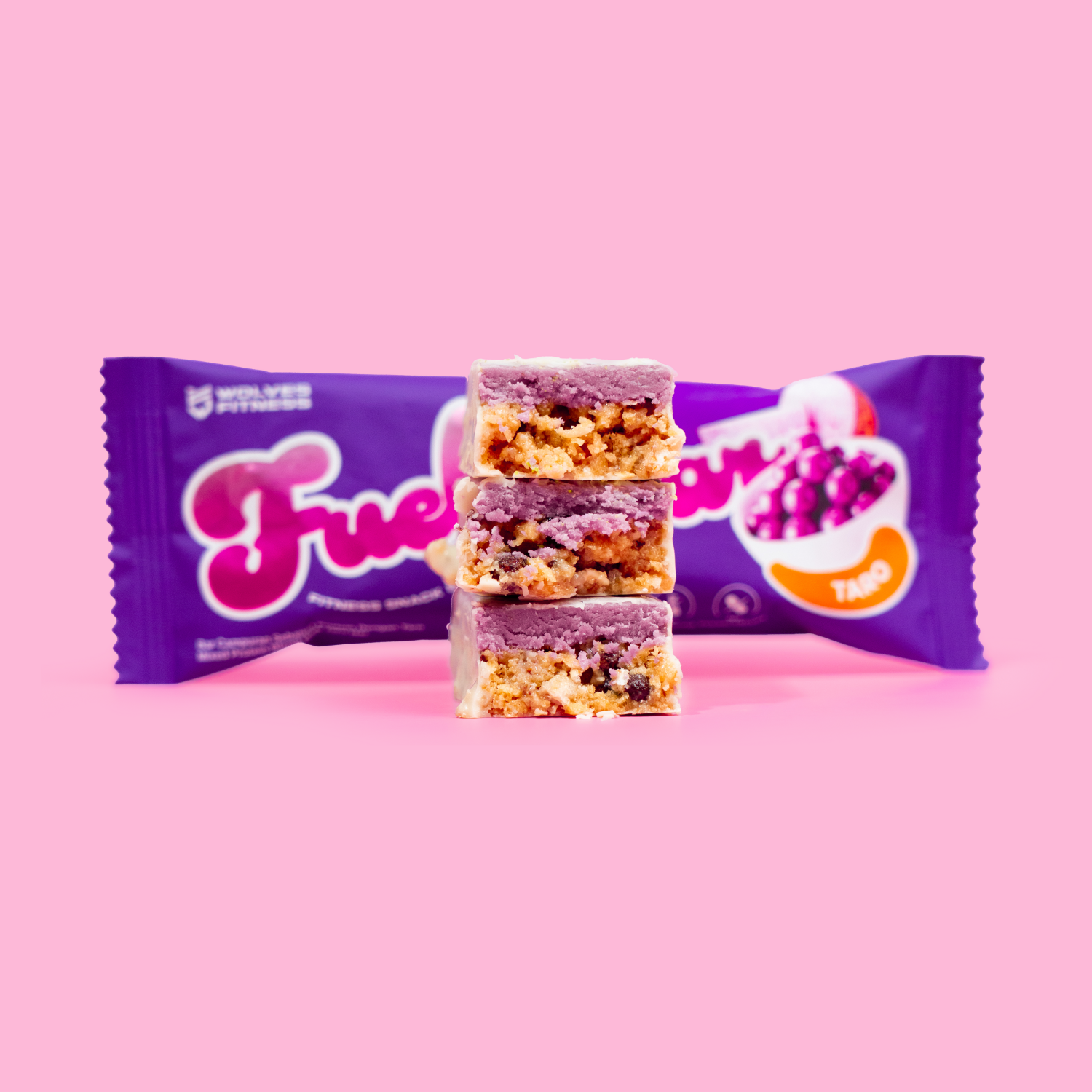 Best Taro milkshake and a soft cookie protein snacks bar!